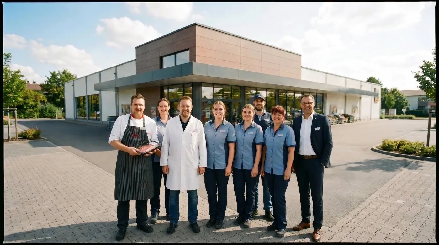 Gewerbe- und Filial-Standort mit Team